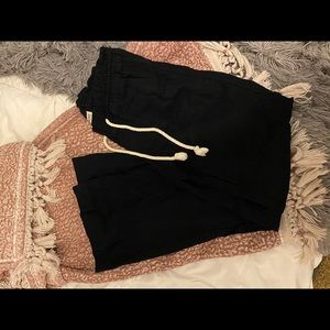 Black Loose flowy comfy pants